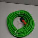 YAMATIC Super Flexible Pressure Washer Hose 50FT for Power Washer Replacement, Kink Resistant Extension With Leak-Free M22 Female & 3/8" Quick Connect Adapters, 1/4" 3200 PSI, Green