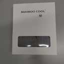 BAMBOO COOL Men's Crew Socks Bamboo Viscose Breathable Rib Dress Socks For Men, Casual Lightweight Comfort 6 Pack (M)