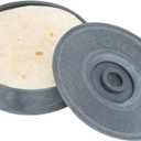 Restaurantware 8.5 x 2.3 Inch Tortilla Warmer 1 Microwavable Tortilla Holder - Lid Included Insulated Gray Plastic Tortilla Keeper Tortilla Server For Homes and Restaurants Durable
