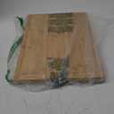 Bamboo Cutting Board for Kitchen, 18" Large Wood Charcuterie Cheese Board, Wooden Chopping Block with Side Handles and Juice Grooves