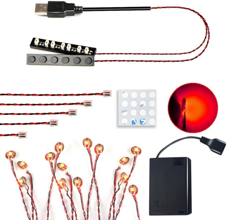 Compatible with Lego Building Block Lighting Kits, Night Light Building Block Lights, Model Lighting, Decorative Lighting