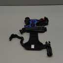 PHOEPET No Pull Dog Harness Medium Reflective Front Clip Vest with Handle,Adjustable 2 Metal Rings 3 Buckles,[Easy to Put on & Take Off](S, Royal Blue)