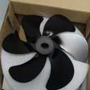 Wood Stove Fan Heat Powered Fireplace Fan Non Electric, Thermal Fan for Wood Burning Stove//Log Burner, w/Stove Accessories Thermometer