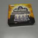 ArtCreativity Tombstone Ring Toss - Set of 4 - Gravestone Ring Toss Game with Weighted Bottoms - Doubles as Inflatable Halloween Decor