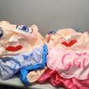 Poen 2 Pcs Inflatable Blow up Costume for Adult 96'' Baby Costume for Baby Shower Cosplay Gender Reveal Party