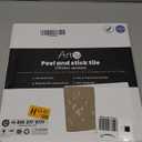 Art3d 10-Sheet Heavy-Duty Peel and Stick Backsplash, Waterproof Wall Tiles Stick on Kitchen Backsplash Living Space, Sandstone (12 x 12 Inch)