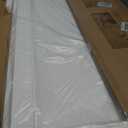 WOWSTAR 12-Pack 2x4ft Drop Ceiling Tiles, Waterproof Glue up Ceiling Panels, Modern Style 3D Wall Panels, White