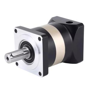 Planetary Gearbox High Precision Backlash <= 12 arc-min Speed Reducer Gear Ratio 100:1 for 200W 400W 60mm Servo Motor 14mm/11mm Shaft for CNC Lathe Machine Router Benchtop