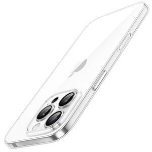 JETech Ultra Slim Case for iPhone 16 Pro 6.3 Inch, Not for iPhone 16/16 Plus / 16 Pro Max, Camera Lens Full Protection, Lightweight Clear PP Hard Minimalist Cover (Clear)