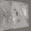 Silver Sequin Christmas Tree Skirt 36 Inch, Winter Christmas Tree Mat for Home Party Holiday Indoor and Outdoor Decoration