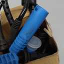 4 Pcs ABS Wheel Speed Sensors Compatible with BMW 525i 528i 530i 540i M5, Front and Rear abs Sensors, Replacement for 34526756375, 34526756376