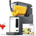 VEVOR Slushie Machine, 4L/135oz No Ice Needed Slushy Machine for Home, Frozen Drink Maker with Single Tank, Margarita Machine with Self-Cleaning, for Frozen Margaritas, Frappés, Milkshake & More