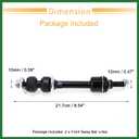 Motoforti 1 Set Front Sway Bar Links Stabilizer Link Kit with Bushing for Ford F-150 2005-2008 Suspension Kit No.5L3Z5K483DA/5L3Z5484AA Long-lasting