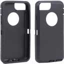 Replacement TPE Rubber Outer Skin Compatible with Otterbox Defender Series Case for iPhone 7 Plus/iPhone 8 Plus (5.5")