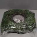 3PCS Christmas Norfolk Pine Garland,6ft Artificial Green Garland Holiday Decoration Outdoor Indoor for Stairs Railing Fireplace