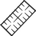 WB31X27150 Grate Replacement Parts Center Gratefor GE Gas Stove Replace WB31X24737 AP5985159 Gas Range Burner Grate