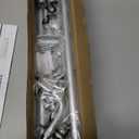 ENJOYBASICS Blackout Curtain rod for windows 48 to 84, Wrap Around Curtain Rods for Bedroom, Living Room, Adjustable from 30 to 86 Inches, Silver