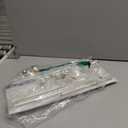 H.VERSAILTEX 4 Pack Magnetic Curtain Rods Multi-Use Adjustable Petite Cafe Sidelight Magnetic Rods Tool Free for Iron and Steel Place (9"-16", Nickel)