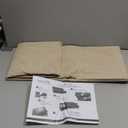 SureFit Home Dcor Soft Suede Futon Slipcover, Polyester, Machine Washable, One Piece, Taupe Color