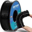 GIANTARM TPU Filament 1.75mm Flexible Soft 3D Printer Consumables Black,95A 1kg Spool (2.2 lbs.), Dimensional Accuracy +/- 0.05 mm