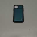 Vinich for iPhone 11 Wallet Case with Card Holder, RFID Blocking Credit Slots Kickstand Shockproof Phone Cover Fit for iPhone 11 6.1" Bluish Green