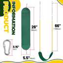 Swings Set - 2-Pack Suitable for Kids and Adults, Comes with Hooks & Chains, Perfect for Backyard