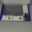 Newentor Weather Station Wireless Indoor Outdoor Thermometer, Color Display Digital Weather Thermometer with Atomic Clock, Barometric Pressure, Forecast Station with Adjustable Backlight,Black,3Sensor