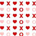 12 Pcs XOXO and Heart Garland Red and Pink Valenintes Hanging Heart Garland Decorations for Happy Valenintes Day Decorations XOXO Streamers Decor for Wedding Anniversary Party Home Decoration