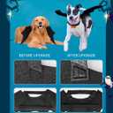 Halloween Dog Bat Wings Costume, Pet Halloween Cosplay Party Dress Up Clothes with Pumpkin Bells for Dogs and Cats (Medium)