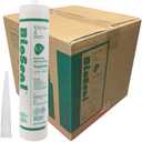 Translucent BioSeal 100% Silicone Sealant Caulk Kitchen and Bath Grade, Waterproof and No Odor No Color Change 10.1 Ounce Cartridge -Translucent 25 Set