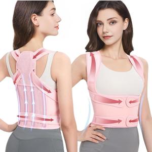 Posture Corrector for Women and men, back brace,Spinal Support, Pain Relief, Office, Fitness, Daily UseChristmas gift ideas, Large