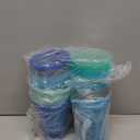 Youngever 7 Pack Kids Sippy Cups, Sippy Cups for Infant, Kids, Toddler, 7 Coastal Colors Sippy Cups