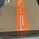 Heavy Duty Stem Caster Wheels M10-1.5X25mm Dual Locking No Noise PVC Threaded Stem Caster Wheels Pack of 4 for Workbench, Dolly, Furniture (4 Inch, Orange)