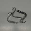 Palonu Christmas Stocking Holders Mantel Stcoking Hangers Metal Hanging Hooks Ornament Hooks Fireplace Hanger Grip for Christmas Decorations (4, Black)