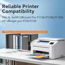 936 High Yield Ink Cartridges (4-Pack) Compatible for HP 936e XL | Works with : OfficeJet Pro 9110b, 9120b, 9130b OfficeJet Pro Wide Format 9720/9730 | Eligible for Instant Ink (4P BK/C/M/Y)