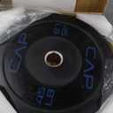 CAP Barbell Rubber Olympic Bumper Plate | Multiple Options/Colors (45lbs - Single)