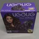 Hair Difuser Attachment Universal Diffuser Hair Dryer for 1.4-inch to 2.4- inch Blow Dryer, Hair Diffuser for Curly Hair and Natural Wavy Hair (Black)