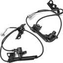 2pcs Front Left & Right ABS Wheel Speed Sensors Fit for Toyota Corolla 2003-2006, for Matrix 2003-2008, for Pontiac Vibe, Replace# 89543-02050 89542-02050