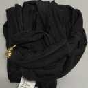 MakeMeChic Women's Cowl Neck Halter Rave Tops Y2k Backless Open Back Going Out Tops (Black)