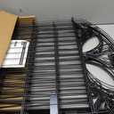 Mars Explo 10 Panels No Dig Decorative Outdoor Garden Fence with Gate, 32 in(H) X 23.6 ft(L) Animal Barrier Fencing, Rustproof Portable Fence, Temporary Dog Fence Outdoor for Yard, Outside, Backyard