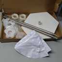 Tamodan Adjustable balloon column kit set of 2, 78 Inch balloon tower Reusable Metal Telescopic Designballoons tower stand for Weddings, Birthdays, Baby Showers & Graduation Events