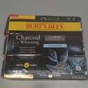 Burt's Bees Toothpaste, Natural Flavor, Charcoal with Fluoride Toothpaste, Mountain Mint, 3 x 4.7oz