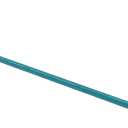 Allied Brass 421G/36-GLT Venus Collection 30 Inch Towel Bar with Grooved Accent, Glokzin Teal
