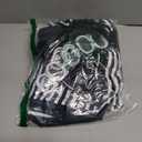 Seasonwood Black Shower Curtain White Striped with Black Tassels,Polyester Bath Curtain Decorative Spa Hotel Heavy Weighted 72-Inch Bathroom Curtains, 72 x 72