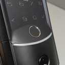 Veise VE027-K Built-in WiFi Smart Lock with 2 Knob, Fingerprint Keyless Entry Door Lock Handle Set for Front Door, App Remote Control, Electronic Digital Keypad Deadbolt, IP65 Waterproof, Matte Black