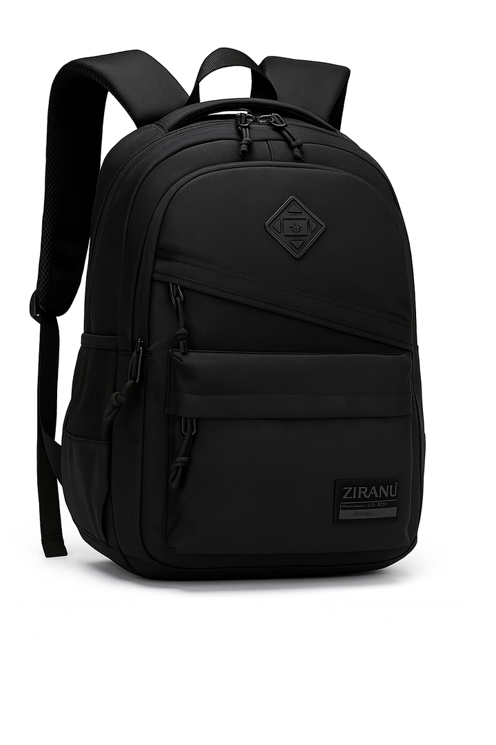 Ziranu Backpack for School, 20l Large Schoolbag for Teens Boys Girls Water-Resistant Lightweight Bookbag Casual Daypack for Men Women College Travel Work Black Ziranu Backpack for School, 20l Large Schoolbag for Teens Boys Girls Water-Resistant Lightweight Bookbag Casual Daypack for Men Women College Travel Work Black