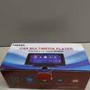 Wireless CarPlay Screen with 2K Dash Cam, 8.1" Portable Touchscreen Car Stereo with CarPlay & Android Auto, 1080P Backup Camera, Voice Control, Bluetooth, Mirror Link, GPS Navigation