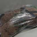 Recliner Leg Rest Cushion with Strap, Memory Foam Under Knee Pillow for Back Sleeping and Foot Elevation, Half Moon Bolster Pillow for Chair, Head, Lumbar Support, 23x9x4in (Brown)