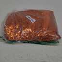 Orange Sequin Backdrop Curtain 2 Pieces 2FTx8FT Glitter Photography Backdrop for Party Wedding Birthday Christmas Decorations