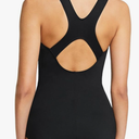 baleaf Women's Racerback Athletic One Piece Modest Bathing Suit L